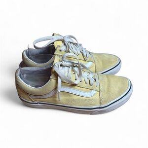 Vans Yellow Sneakers with White Accents
